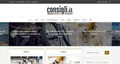 Desktop Screenshot of consigli.it